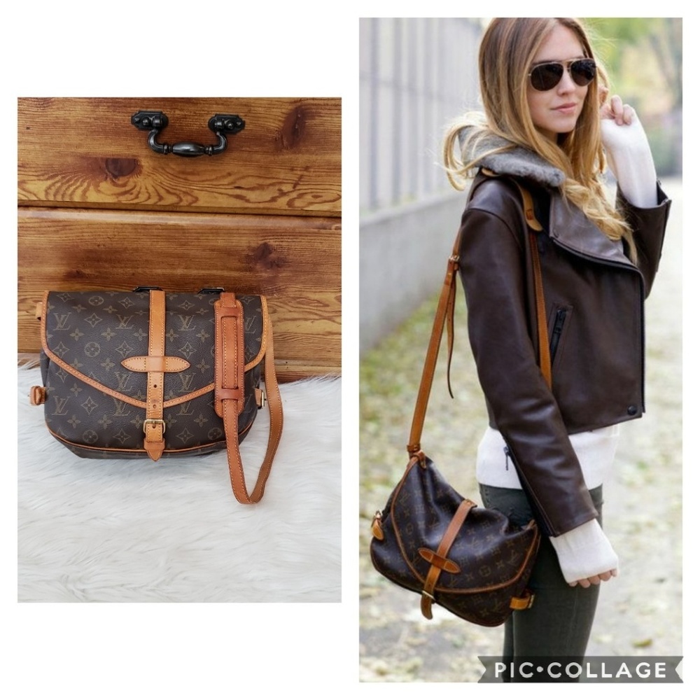 🎀🍀 BEAUTIFUL🍀🎀 LOUIS VUITTONS SAUMUR 30